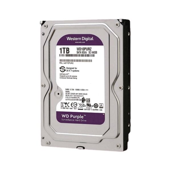 Dusco Duro WD Purple 1TB - 3.5 - (WD10PURZ)