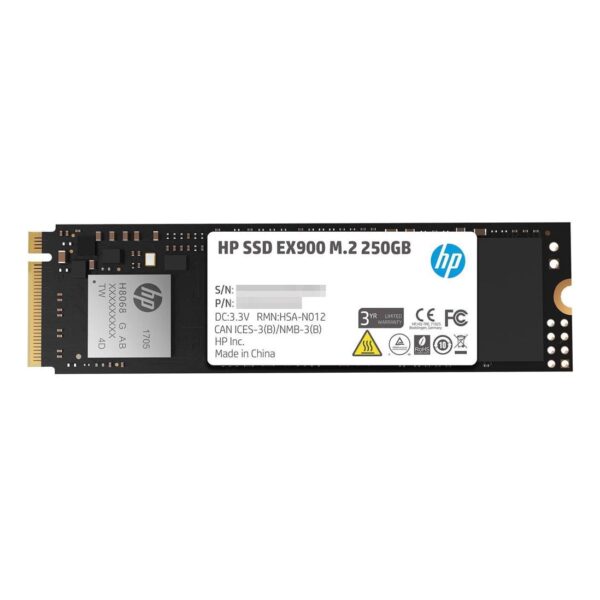 SSD HP EX900 250GB - M.2 PCI-E