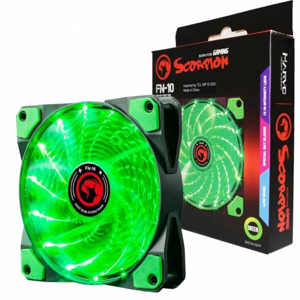 Ventilador Marvo FN-10BL Green