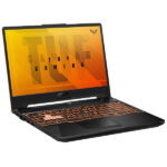 NOTEBOOK ASUS TUF GAMING F15 FX506LHB-HN329 INTEL CORE i5-10300H - 8GB RAM - 512GB SSD - 15.6" FHD WV - GTX 1650 4GB - SIN S.O  - BLACK PLASTIC
