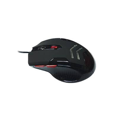 MOUSE GAMER RIPPA GM-001 - USB - BLACK/RED