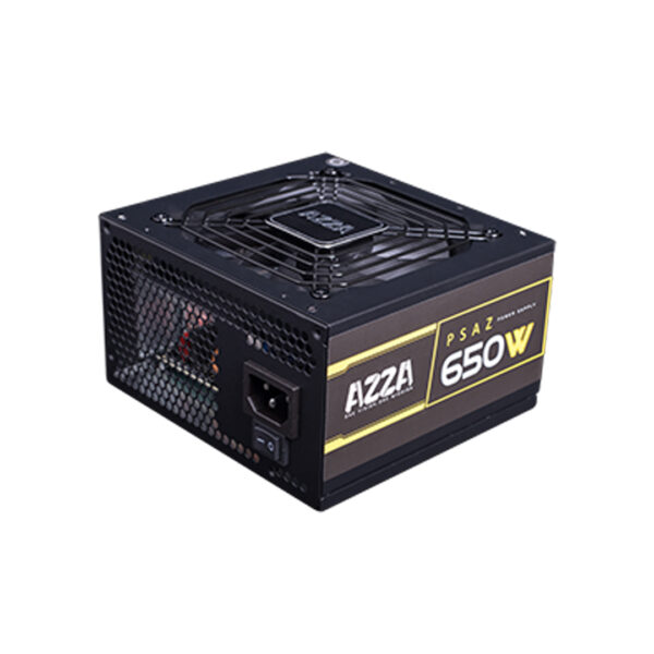FUENTE DE PODER AZZA 650W RGB - 80 PLUS BRONZE (AZZA PSAZ-650W)
