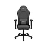 SILLA AEROCOOL CROWN PLUS ASH BLACK -  HASTA 150KG - CILINDRO A GAS CLASE 4 - BIFMA X5.1 - BLACK