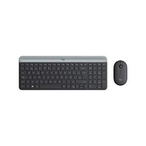 COMBO SLIM TECLADO Y MOUSE MK470 WIRELESS BLACK ESPAÑOL (920-009266)