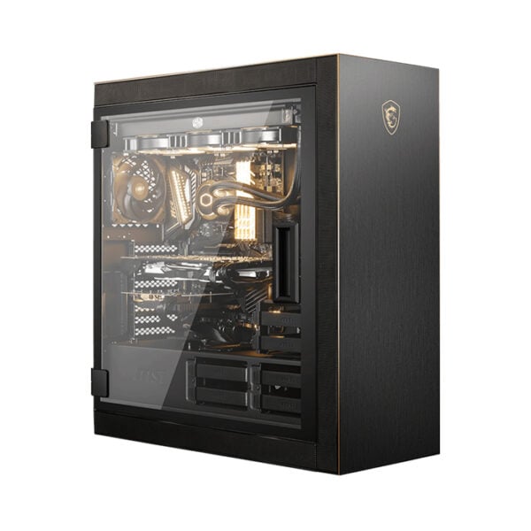 CASE MSI MPG SEKIRA 500G TEMPERED GLASS SUPORT Vertical Graphics/3 FAN INCLUIDED