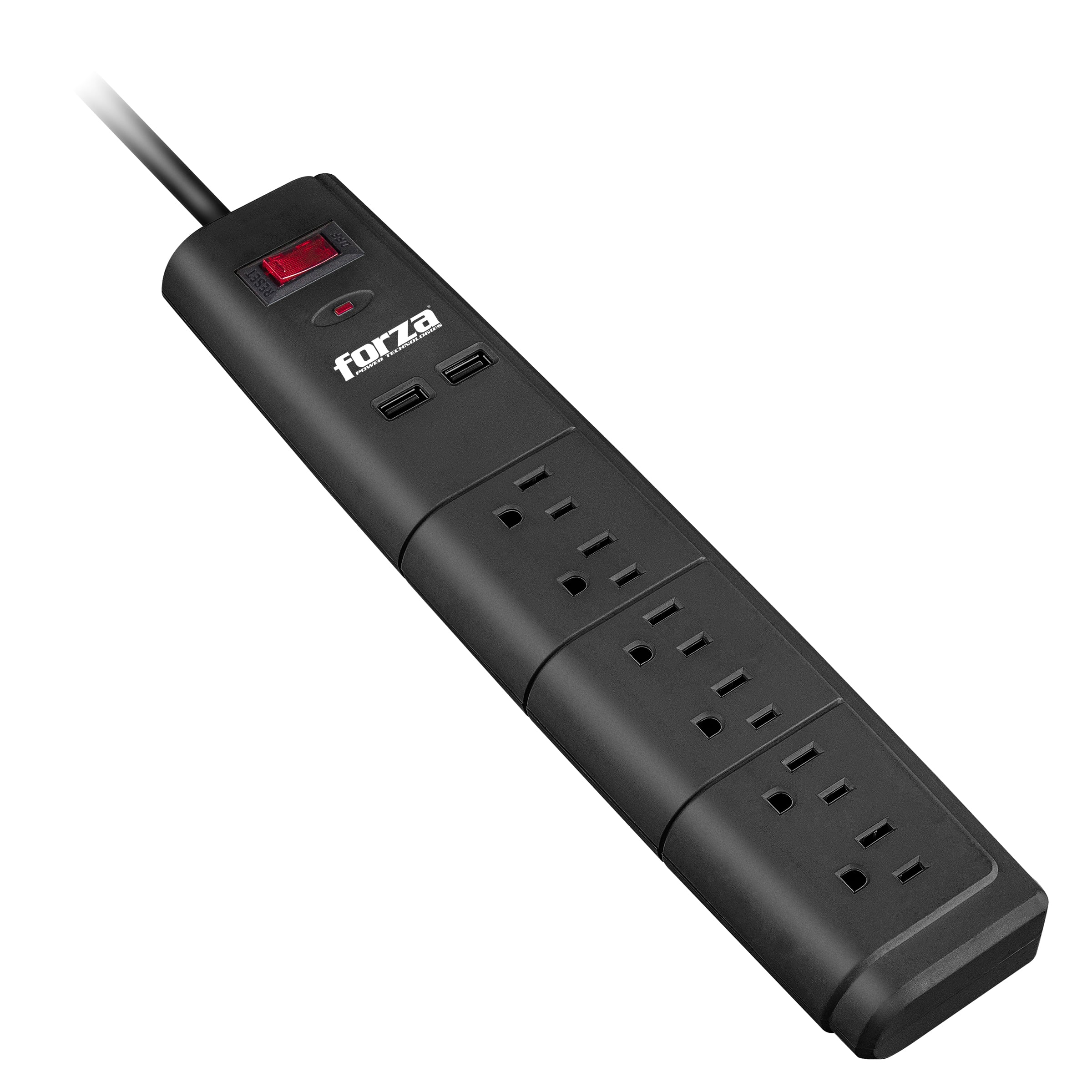 ELE0133 Protector contra sobretension Forza FSP-612 -USB