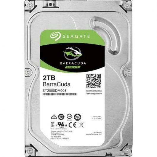 HDD0441 Disco Duro Seagate Barracuda 2TB - 3.5"