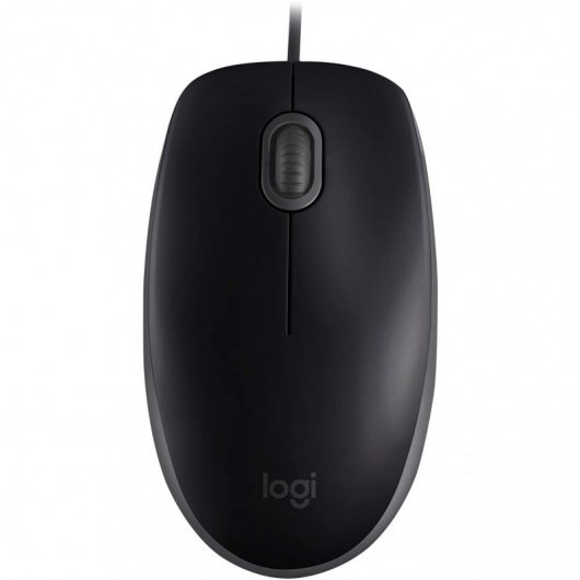MOU165 Mouse Logitech M110 Silent Black - (910-005493)