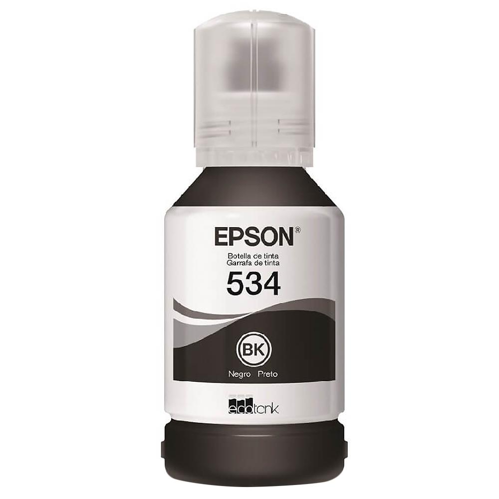 Tinta Epson T534120 Negro 120ml 6000 paginas M1100/M1120/M1180/M2140/M2170