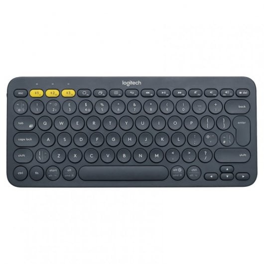 TEC0329 Teclado Logitech K380, Inalámbrico, Multimedia, Gray