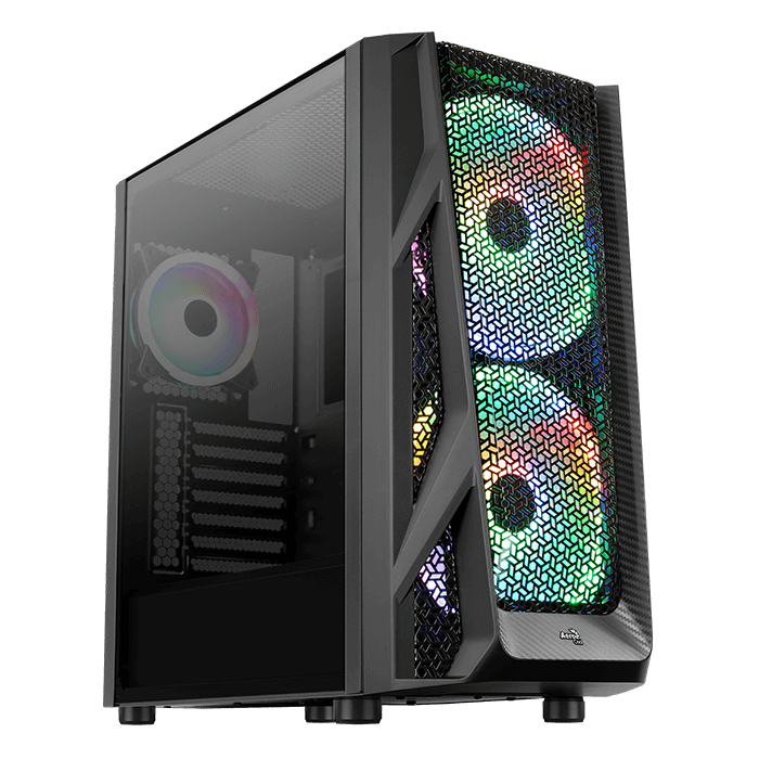 Case Aerocool Air Hawk Duo Black