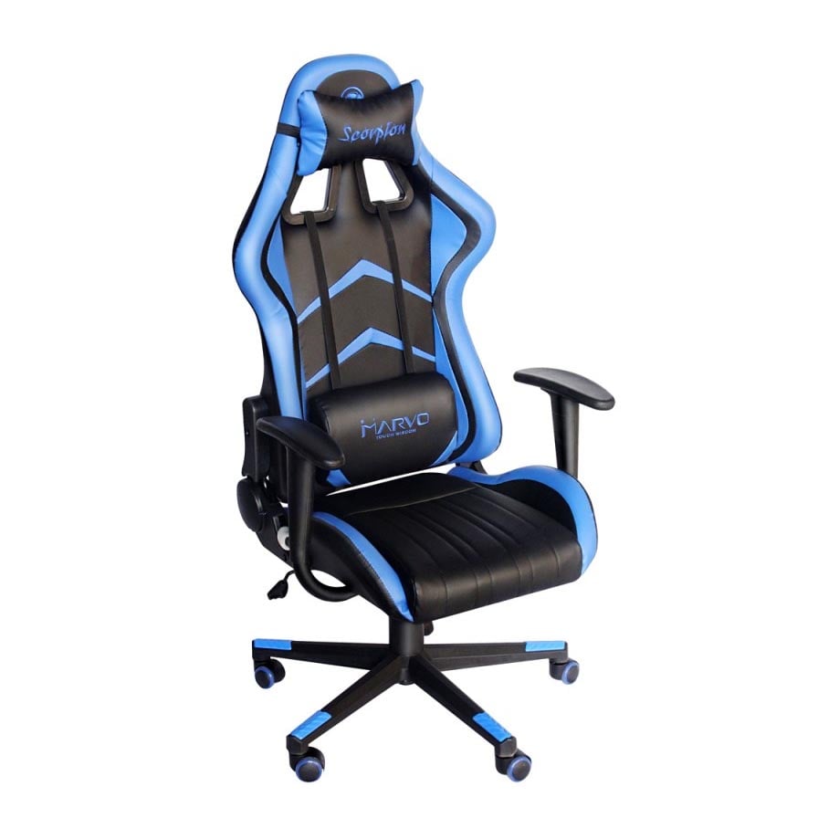 SIL0007 Silla Gamer Marvo CH-106 Black/Blue