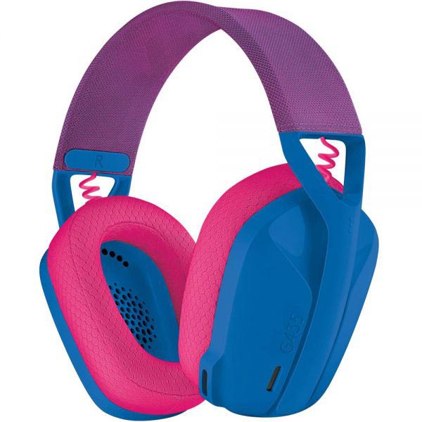 AUD0570 Headsets Inalambricos Logitech G435 Wireless Blue/Raspberry - (981-001061)