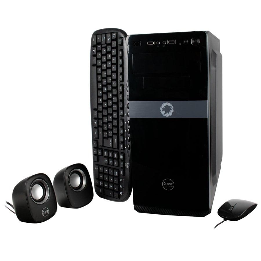 Case COMBO Q-ONE LGX-5908 Black 600W - (LGX-5908)