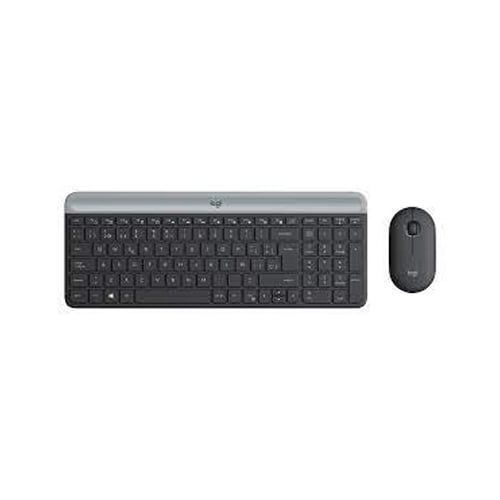 TEC0384 COMBO SLIM TECLADO Y MOUSE MK470 WIRELESS BLACK ESPAÑOL (920-009266)