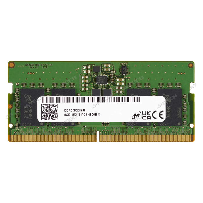 Ram Micron OEM 8GB DDR5 4800 So-Dimm (MTC4C10163S1SC48BA1)