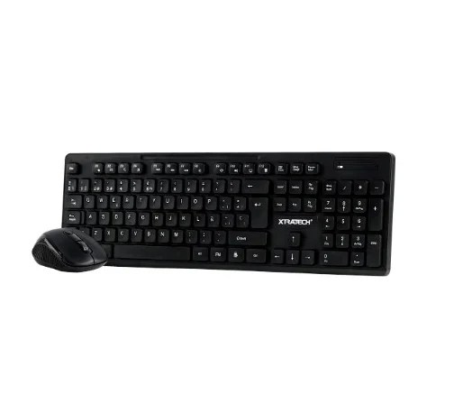 COMBO XTRATECH XT-KB277 TECLADO Y MOUSE INALAMBRICO