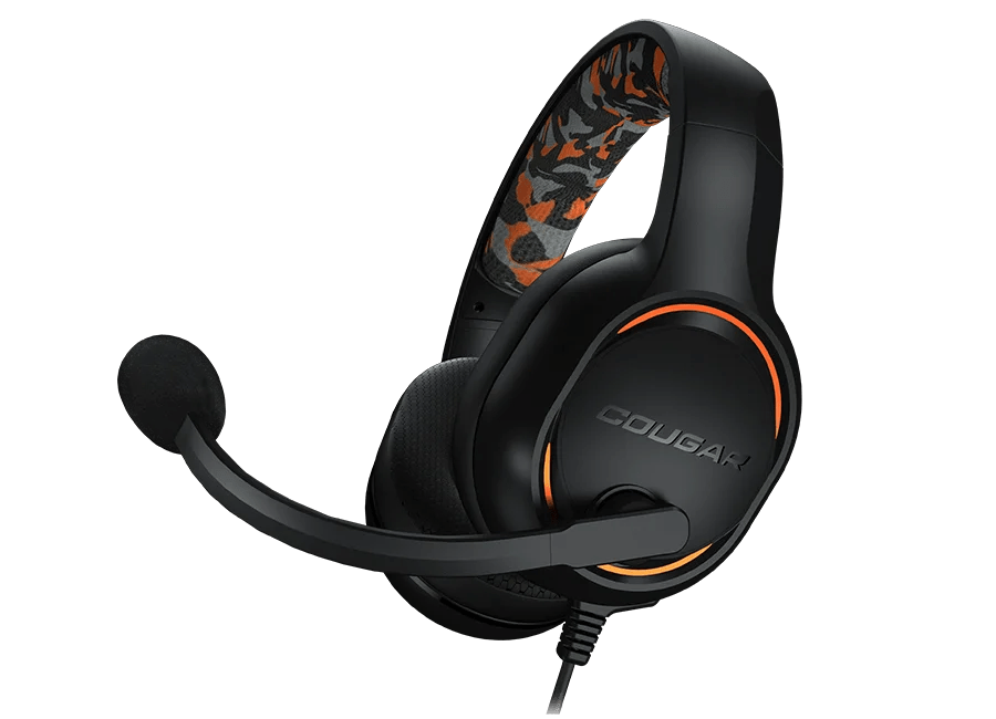 HEADSET COUGAR DIVE - CONTROLADOR 50MM - 3.5MM - CANCELACION DE RUIDO - BLACK (CGR-P50B-270)