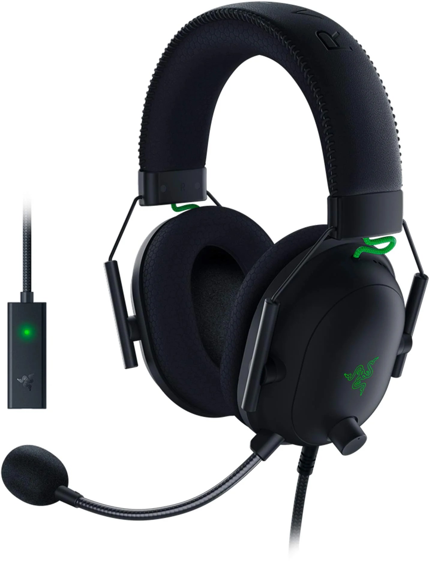 HEADSET RAZER BLACKSHARK V2 X USB - MULTI PLATFORM - 7.1 SOUND - 250G - SONIDO ENVOLVENTE - BLACK (RZ04-04570100-R3U)