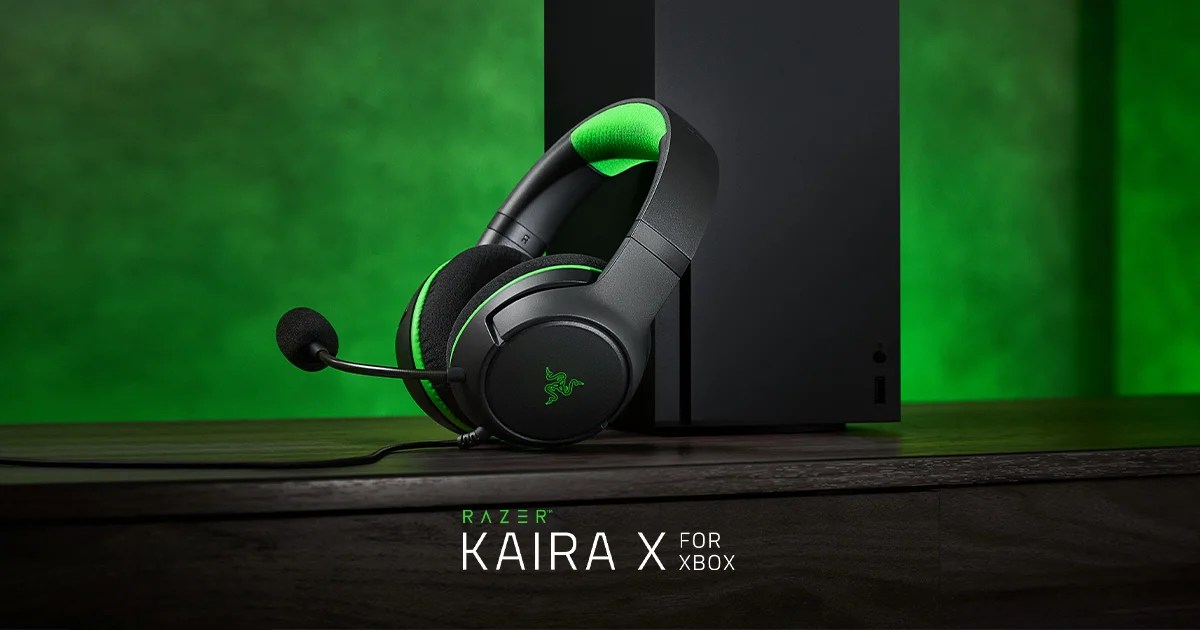 HEADSET RAZER KAIRA X - WIRED - 3.5MM - BLACK (RZ04-03970700-R3U)