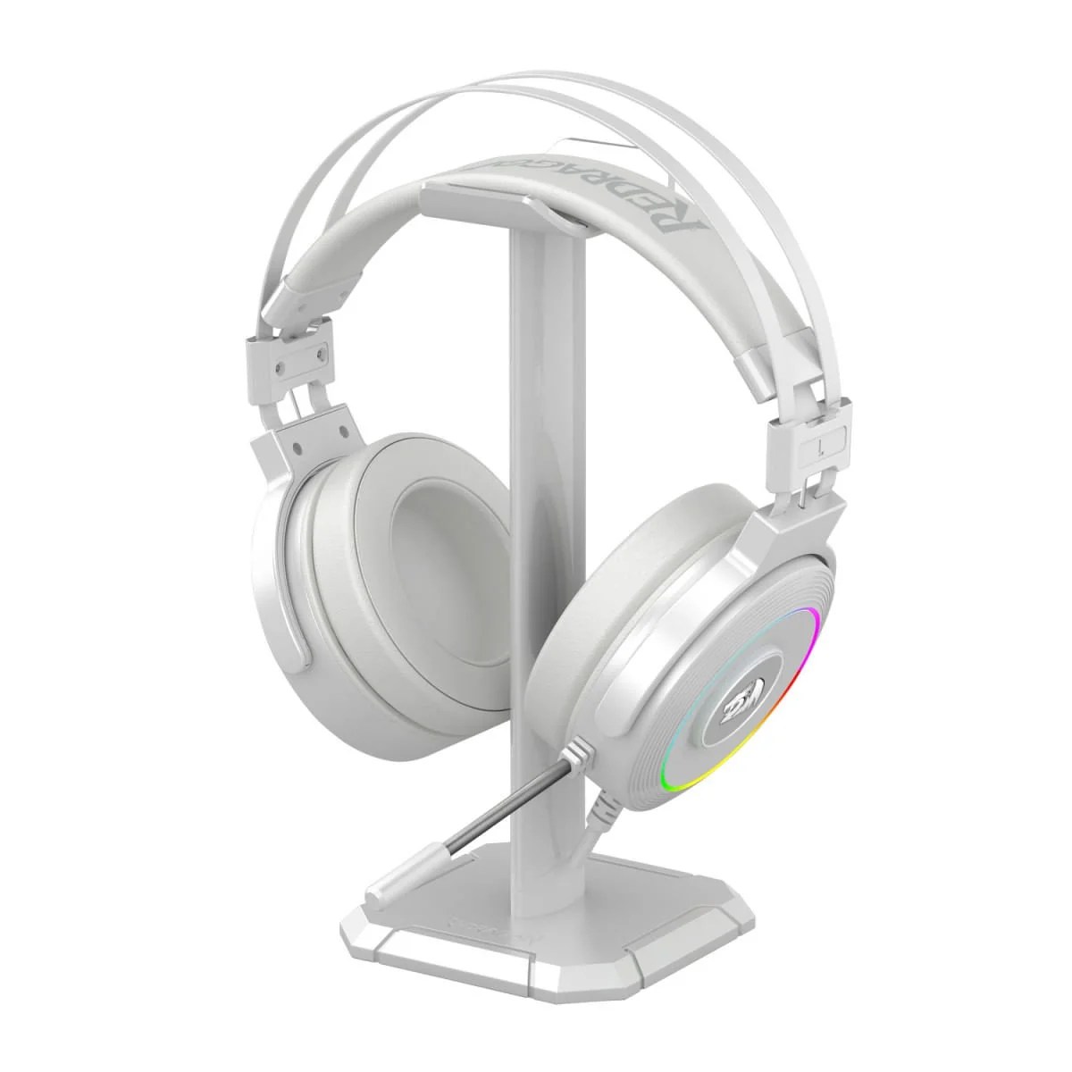 HEADSET REDRAGON LAMIA2 H320W-RGB - 7.1 SURROUND - USB CON SOPORTE - WHITE (H320W-RGB)
