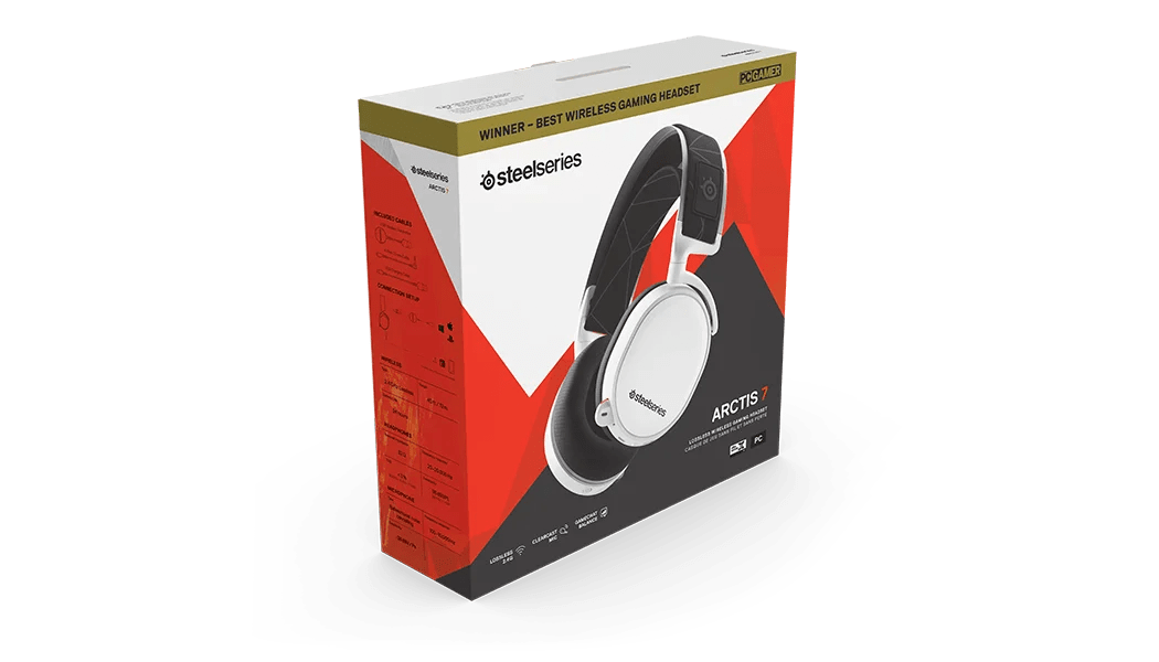 HEADSET STEELSERIES ARTICS 7 WIRELESS - BLACK