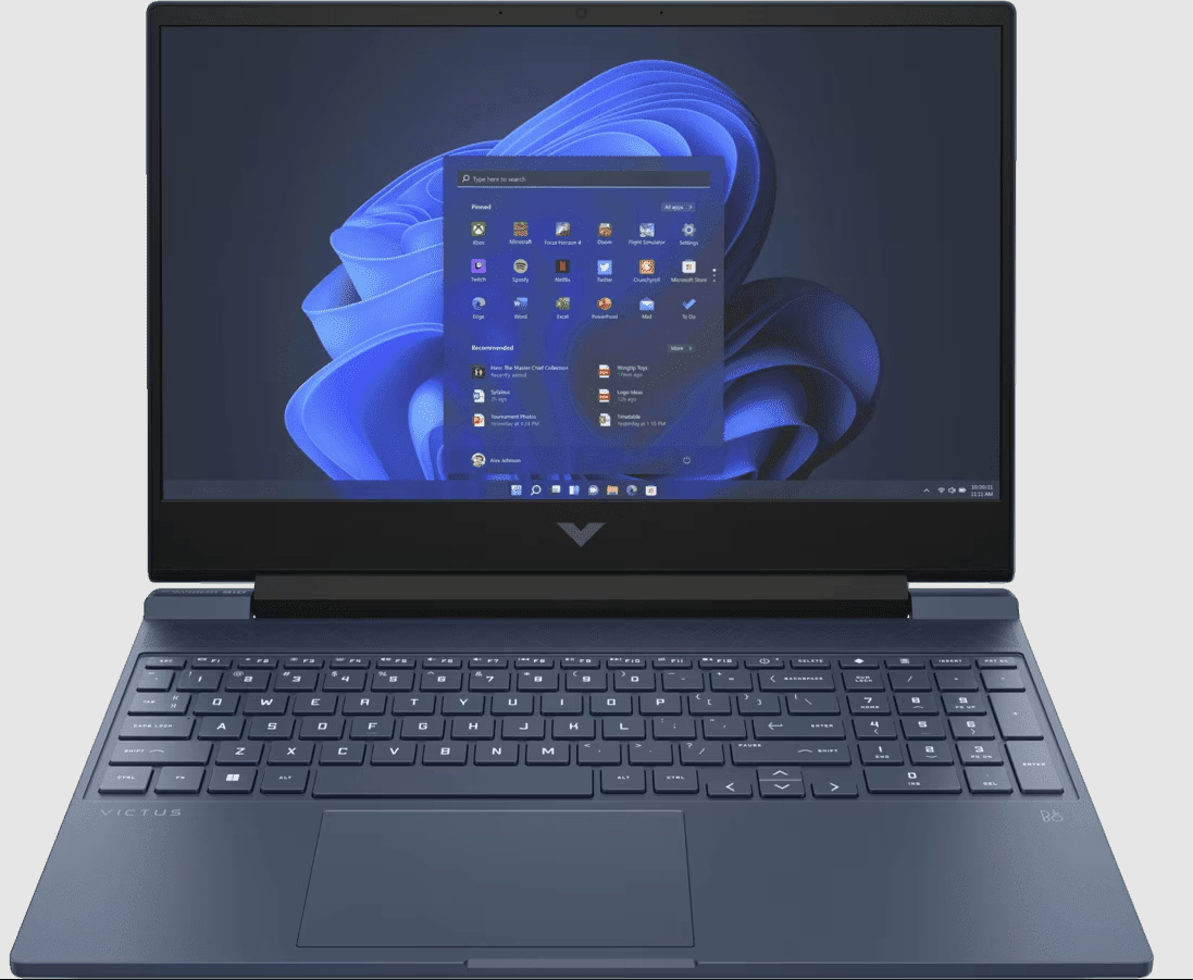 NOTEBOOK HP GAMING VICTUS 15FA0000LA - INTEL CORE i5-12500H - 16G RAM - 512G SSD - 15.6" FHD IPS - GEFORCE RTX 3050 4GB GDDR6 - WIN 11 HOME