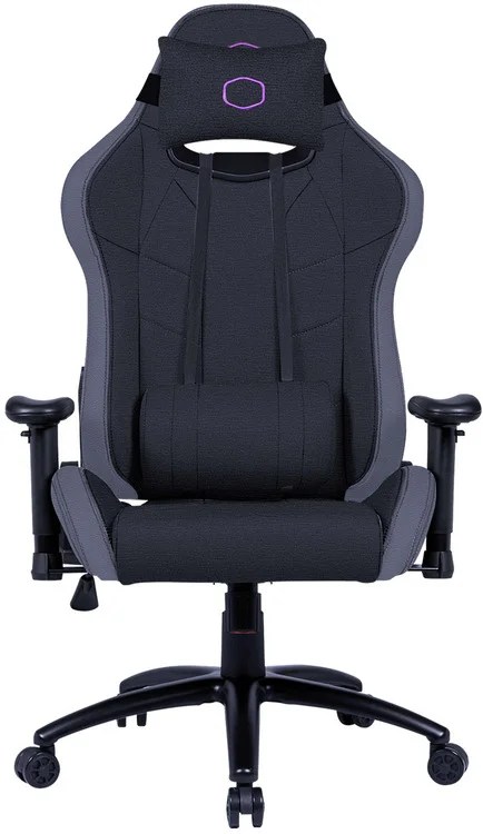 SILLA COOLER MASTER CALIBER R2C GAMING - BLACK ACABADO EN TELA RESPIRABLE (CMI-GCR2C-BK)