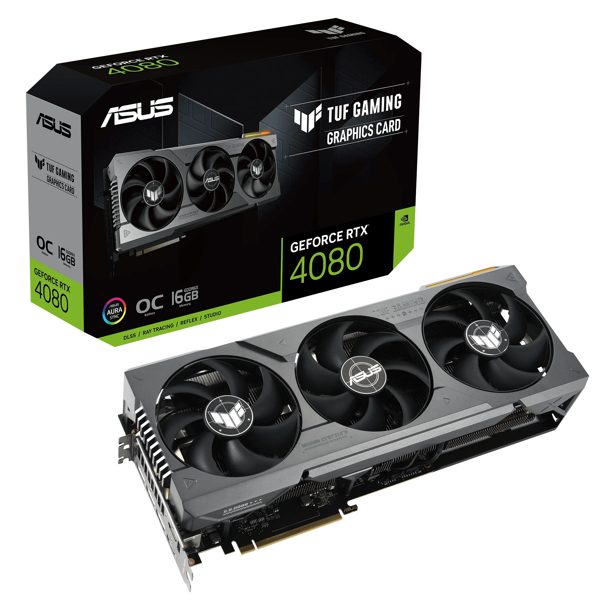 TARJETA-DE-VIDEO-ASUS-TUF-GAMING-GEFORCE-RTX-4080-16GB-GDDR6X-OC-EDITION-DLSS-REFLEX-RAY-TRACING-DP-1.4a-HDMI-2.1a-TUF-RTX4080-O16G-GAMING_Tarjeta-de-video_11263_1.webp TARJETA DE VIDEO ASUS TUF GAMING GEFORCE RTX 4080 16GB GDDR6X OC EDITION - DLSS - REFLEX - RAY TRACING - DP 1.4a/HDMI 2.1a (TUF-RTX4080-O16G-GAMING) - Imagen 1