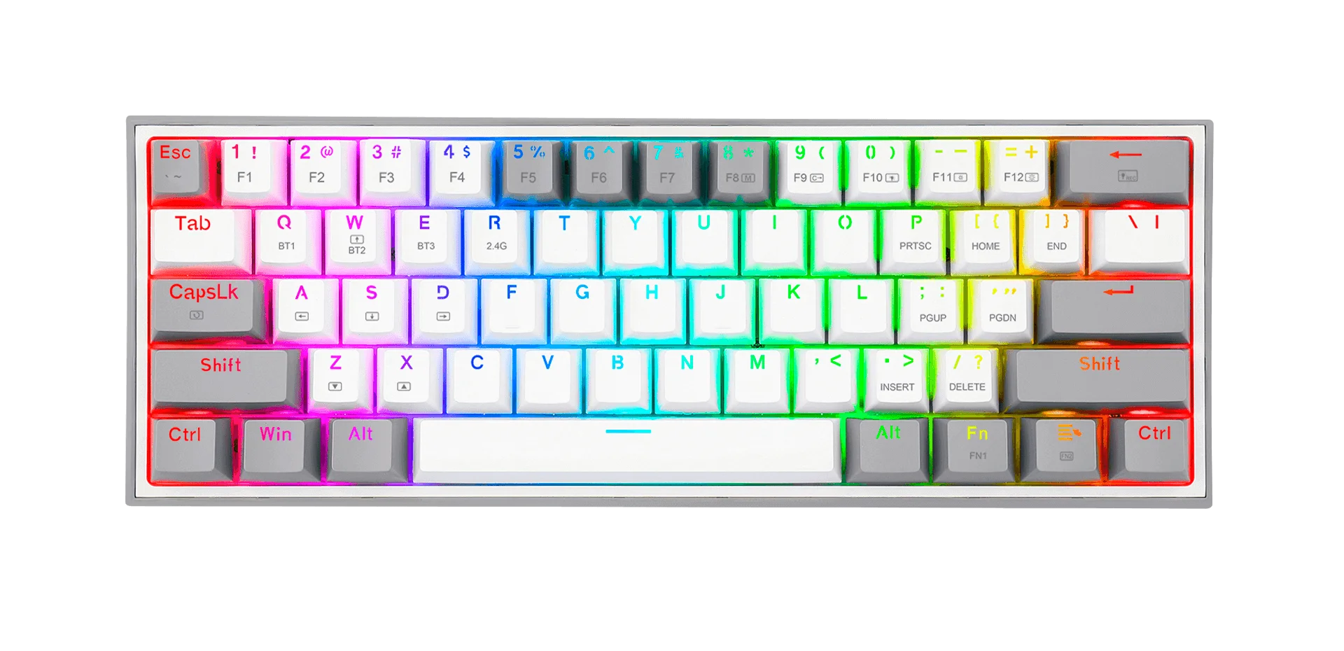 TECLADO-MECANICO-REDRAGON-K617-FIZZ-WIRELESS-60-RGB-LINEAR-RED-SWITCH-430G-USB-C-WHITEGRAY_TECLADOS_10122_1.webp TECLADO MECANICO REDRAGON FIZZ PRO WIRELESS K616-RGB WG - 60% - DUST PROOF RED - 430G - USB-C - WHITE/GRAY - Imagen 1