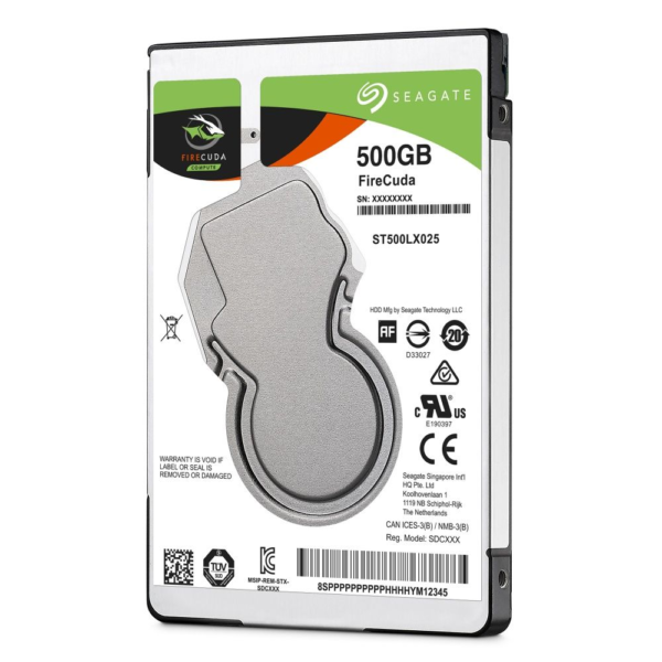 Dusco Duro hibrido - (SSHD) Seagate Firecuda 500GB - 2.5"