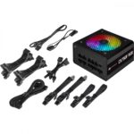 Fuente de Poder Corsair CX750F RGB 80 Plus Bronce Black CP 9020218 NA Fuentes de poder 7140 1 jpeg