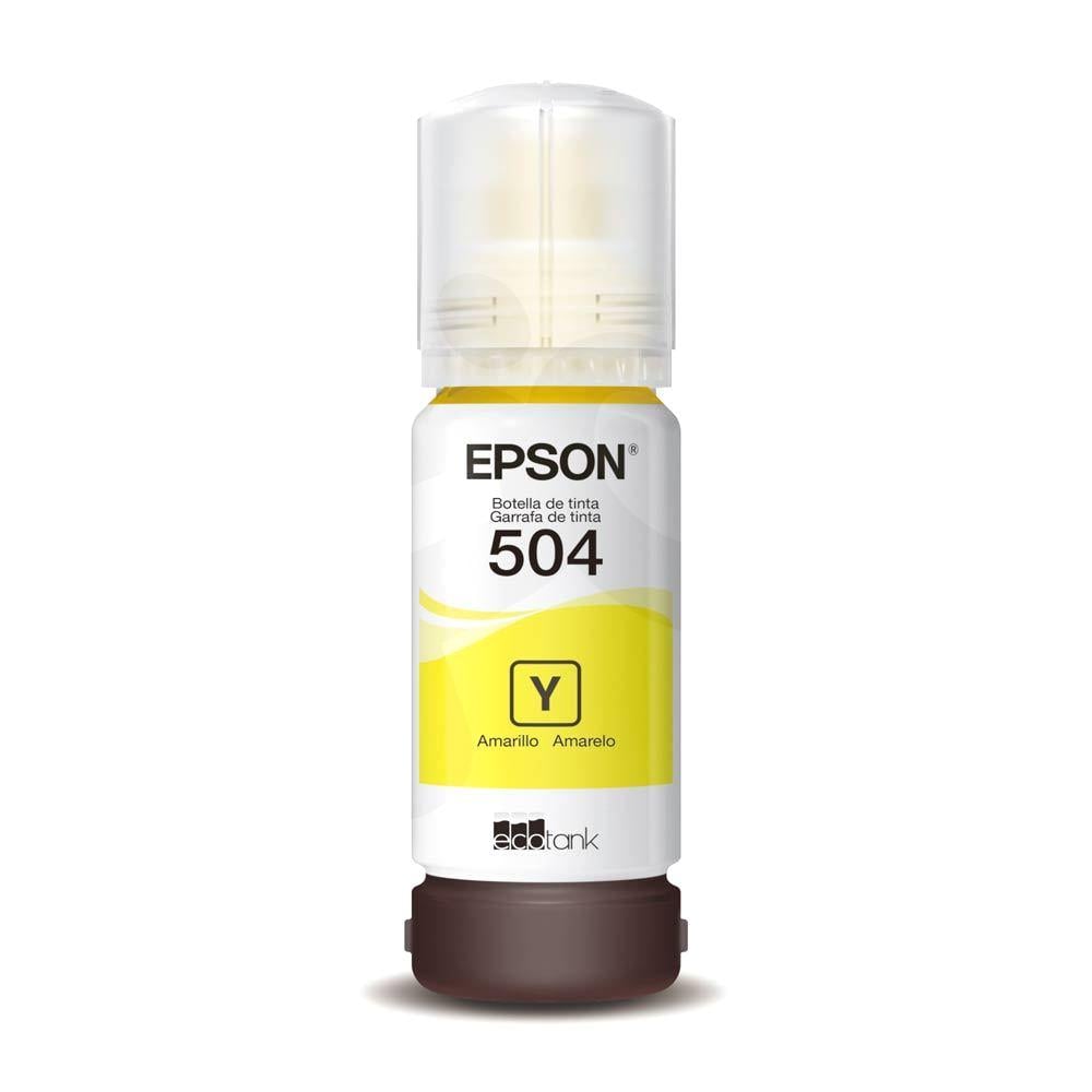 SUM0180 Tinta Epson Yellow T504420-AL para impresoras EcoTank L, 70ml