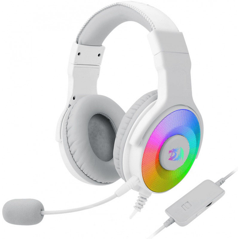 AUD0014 Headsets Redragon Pandora H350W-RGB White