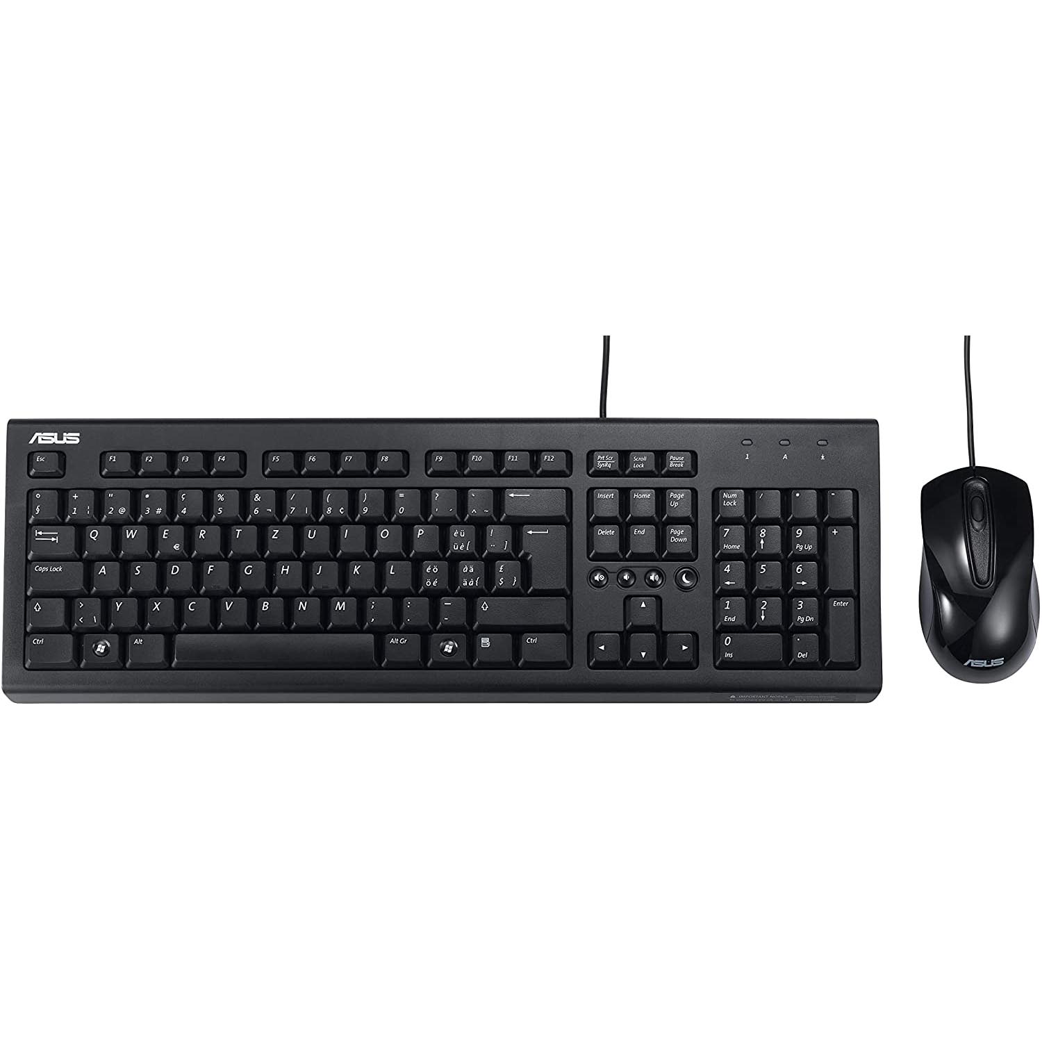 TEC0365 Combo Asus U2000: Teclado y Mouse - (90-XB1000KM00040)