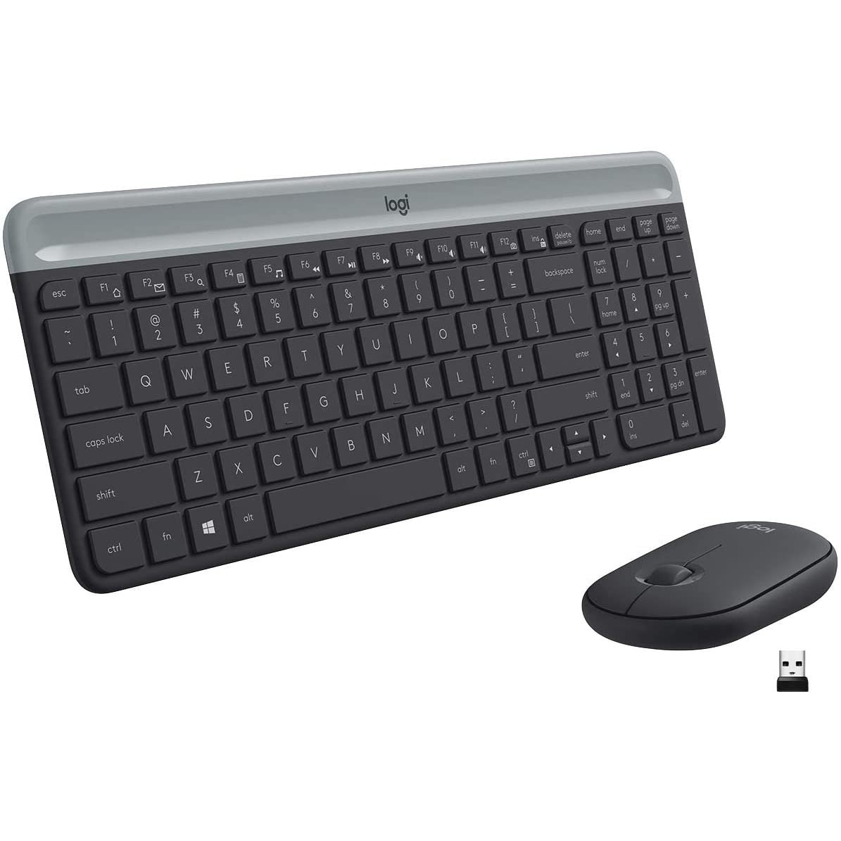 TEC0383 Combo Logitech MK470: Teclado y mouse inalambricos - (920-009437)