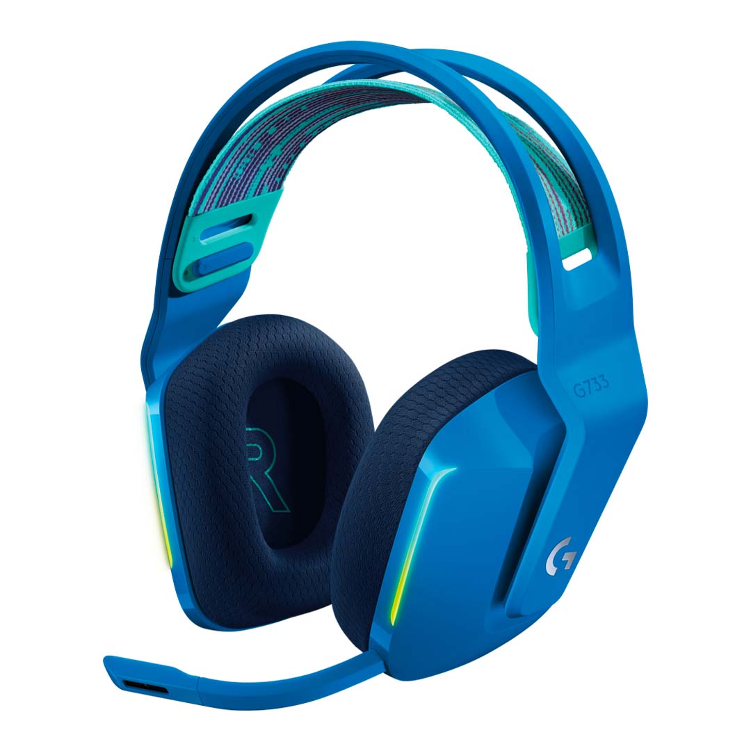AUD0532 Headsets Inalambricos Logitech G733 Lightspeed Blue - (981-000942)