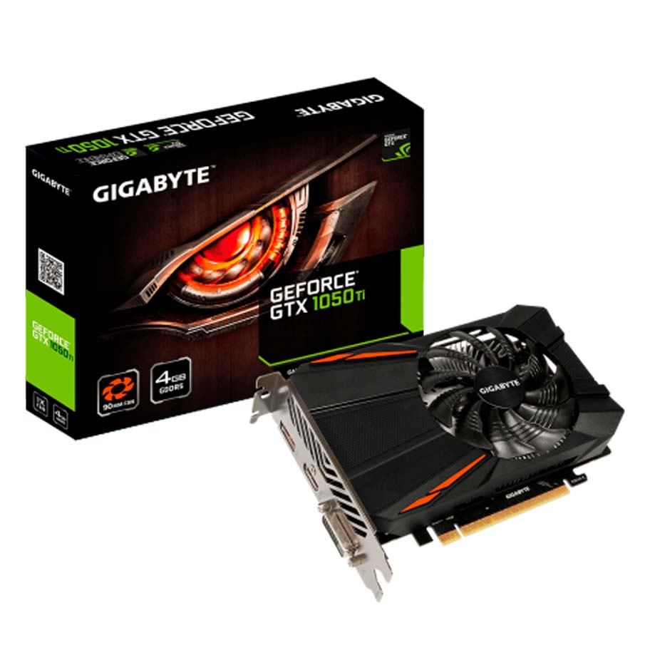 VID0292 Tarjeta de video Gigabyte GTX 1050 TI 4GB - (GV-N105TD5-4GD)