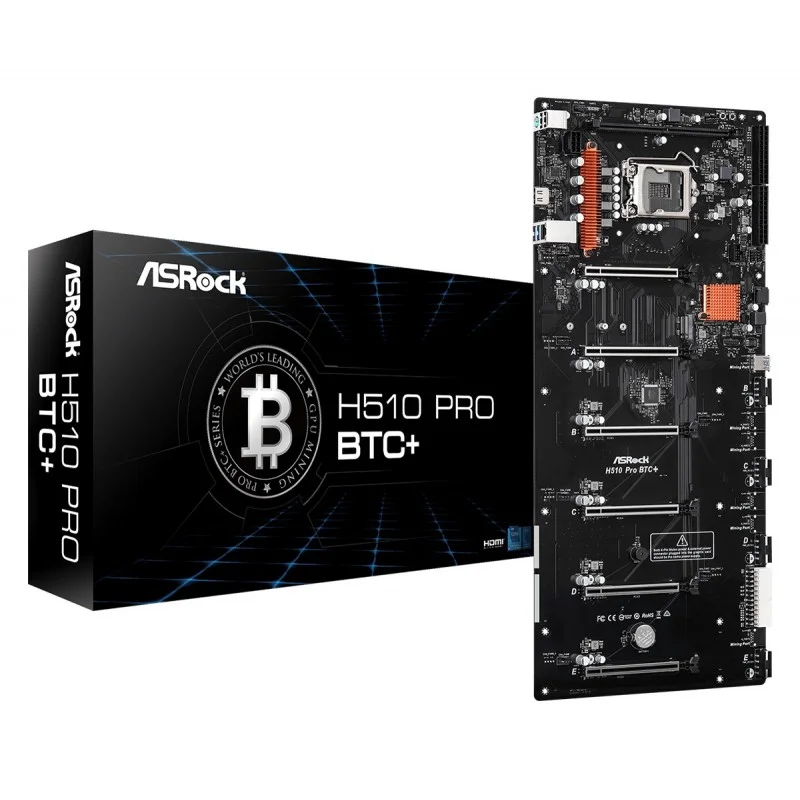 MAINBOARD-ASROCK-H510-PRO-BTC-11TH-GEN-LGA-1200-6PCIe-x16-HDMI-90-MXBGL0-A0UAYZ_Placas-madre_8312_1.jpeg MAINBOARD ASROCK H510 PRO BTC+ 11TH GEN - LGA 1200 - 6*PCIe x16 - HDMI (90-MXBGL0-A0UAYZ)