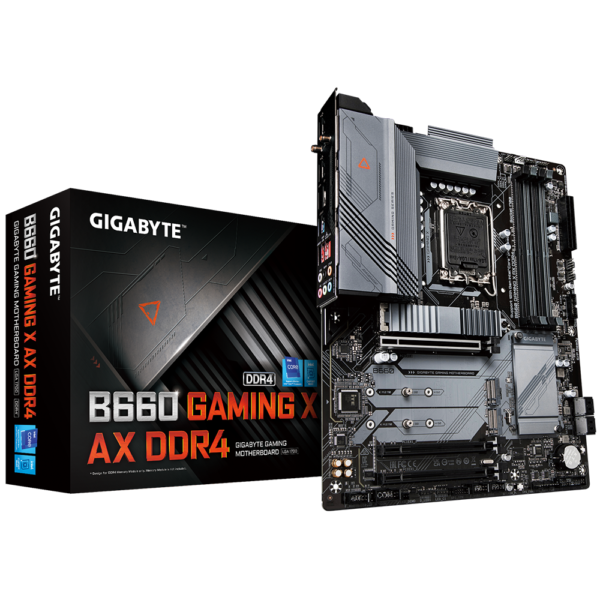 MAINBOARD GIGABYTE B660 GAMING X AX DDR4 (REV. 1.0) - INTEL 12TH - ATX - LGA1700 - DP/HDMI - WI-FI