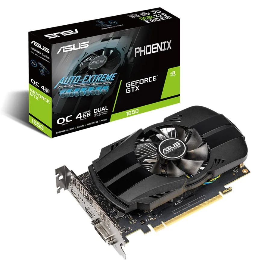 VID0219 GPU Asus Phoenix GeForce GTX 1650