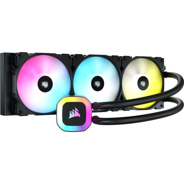 WATER COOLER CORSAIR H150 RGB 360MM - AMD AM4 - INTEL 115X (CW-9060054-WW)