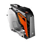 CASE COUGAR CONQUER - MID TOWER - ATX - 3 FAN INCLUDED - TEMPERED GLASS - BLACK/ORANGE
