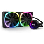 WATER COOLER NZXT KRAKEN X63 RGB 280MM - 2 FAN RGB - SOCKET 1200 - 115X - AM4 - sTRX4 - BLACK (RL-KRX63-R1) - DEMO - NO VENDER