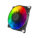 VENTILADOR GAMEMAX BIG BOWL ARGB GMX-12-RBB - 4 PINES MOREX + 3 PINES ARGB