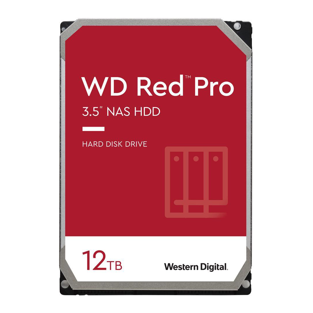 HDD0313 Disco Duro interno WD RED PRO 12TB 72200 256MB Caché para NAS - WD121KFBX