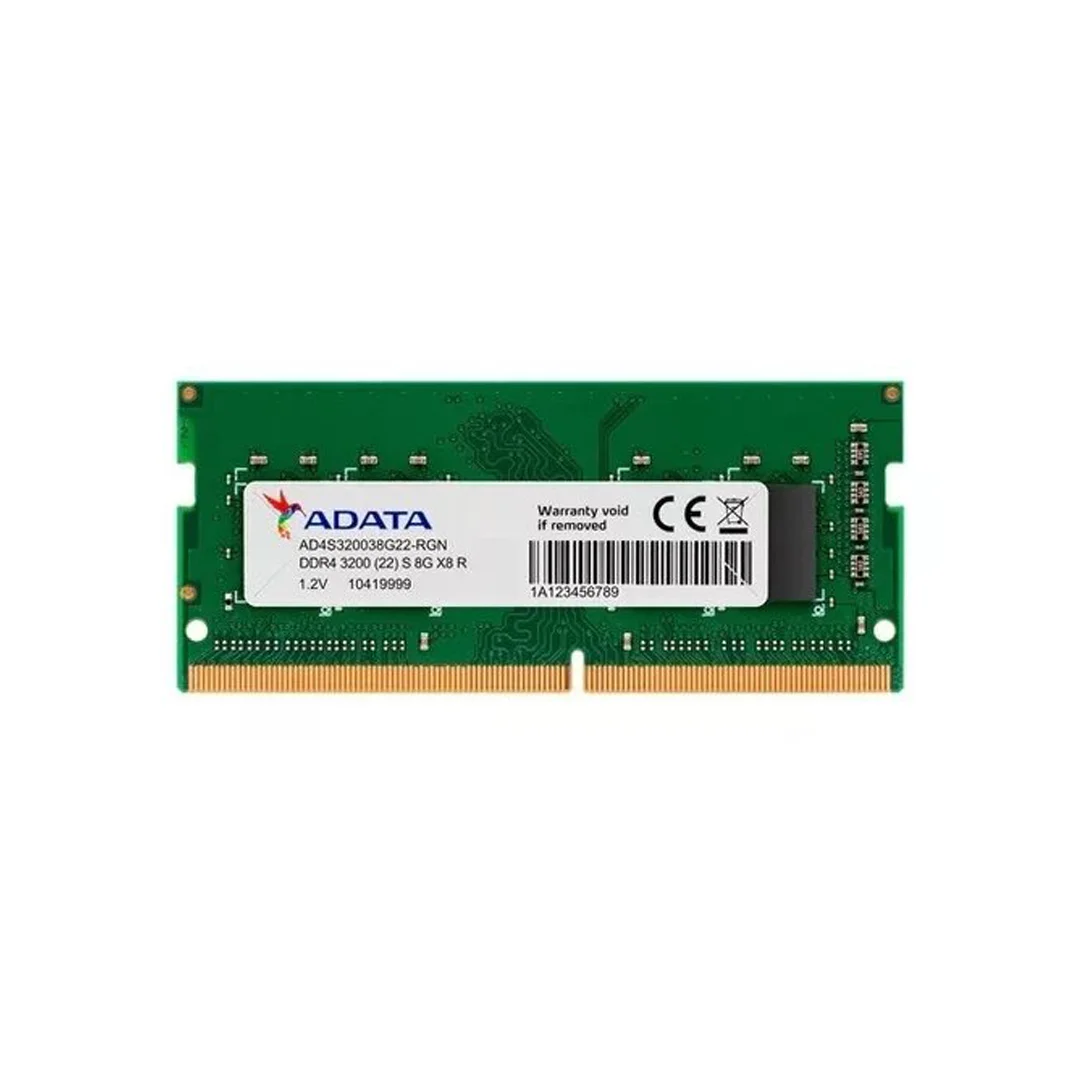 RAM0443 RAM ADATA 8GB DDR4 3200MHz SO-DIMM CL22 (AD4S32008G22-SGN)
