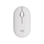 MOUSE LOGITECH PEBBLE 2 M350S WIRELESS USB BLUETOOTH SILENCIOSO - 4000DPI - WHITE (910-007047)
