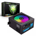 FUENTE DE PODER GAMEMAX VP-700 RGB 700 WATTS REALES - SEMI MODULAR - 80 PLUS BRONCE