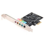 TARJETA DE SONIDO PCI-E 5 CANELES - BLUE